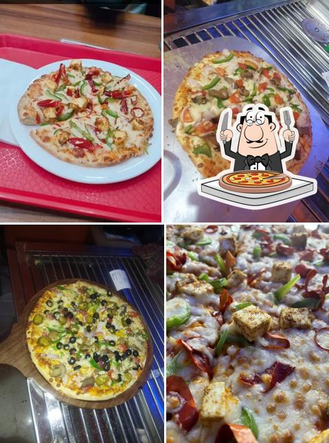 Get pizza at Dominic Pizza