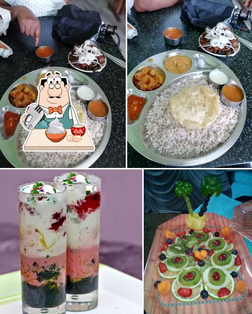 Hotel Devi serves a variety of sweet dishes