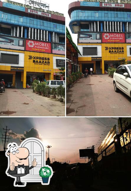 Check out how Hotel Rudra looks outside