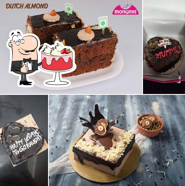 Here's an image of Monginis Cake shop