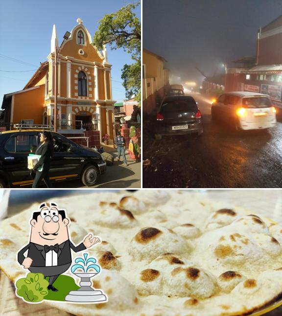 Check out the photo depicting exterior and food at Panorama Veg Restaurant