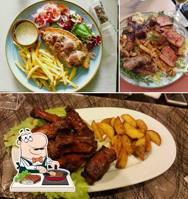 Commandez des repas à base de viande à Happy Dine Bistro