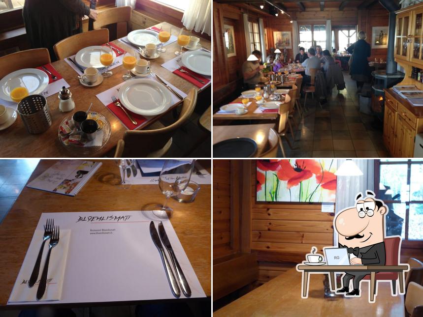 Gli interni di Restaurant Blüemlismatt