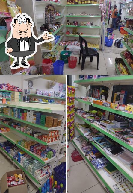 The interior of GreenBasket new