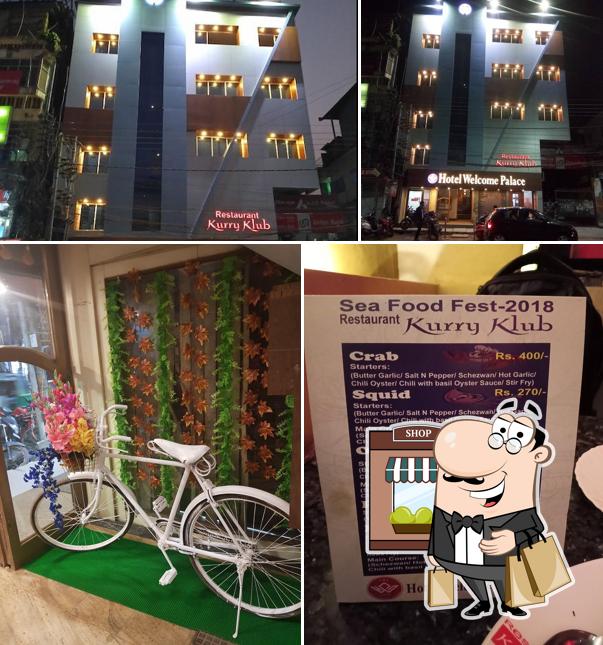 The exterior of Restaurant Kurry Klub