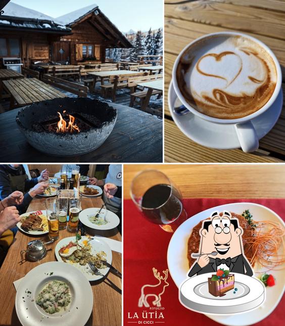 Torta al cioccolato al La Ütia