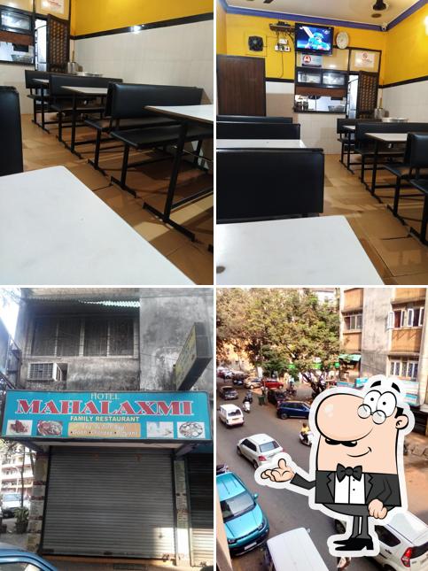 The restaurant's interior and exterior