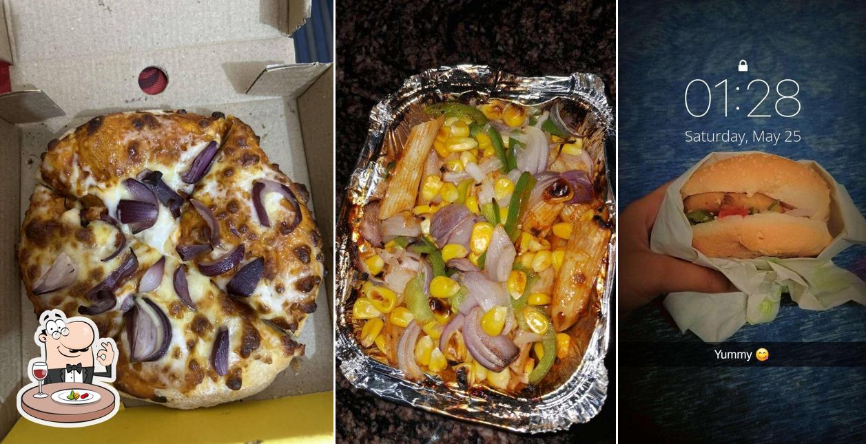 Food at Pizza dezire