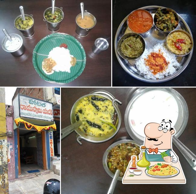 Meals at Rama Swamy Yadav Hotel