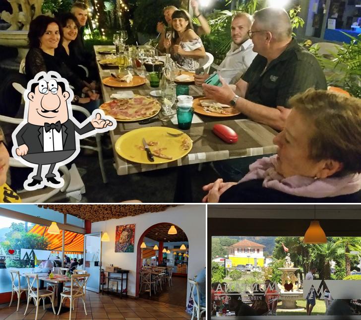 Guarda la foto che mostra la interni e esterno di Ristorante Pizzeria Montana