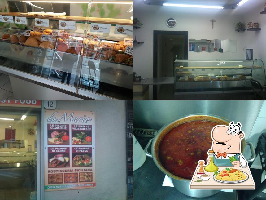 Cibo al Rosticceria Siciliana da Mario Como