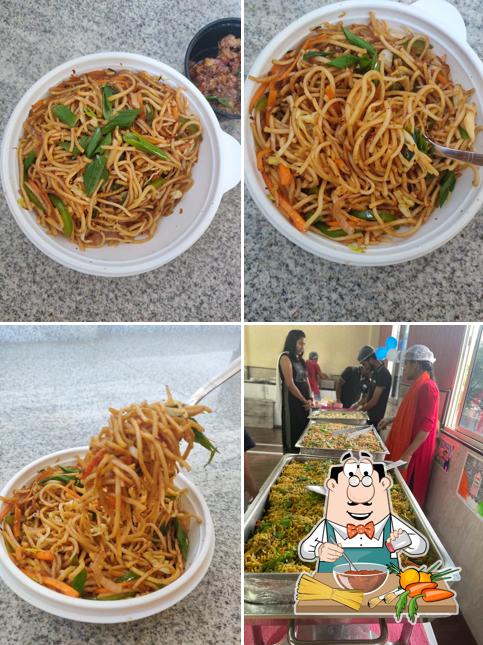 Spaghetti bolognese at snackEAZE Catering