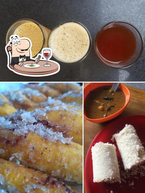 Food at Samovar Cafe