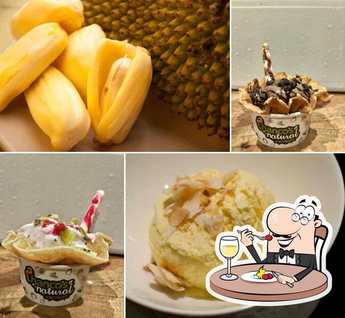 Meals at Thancos Natural Ice cream