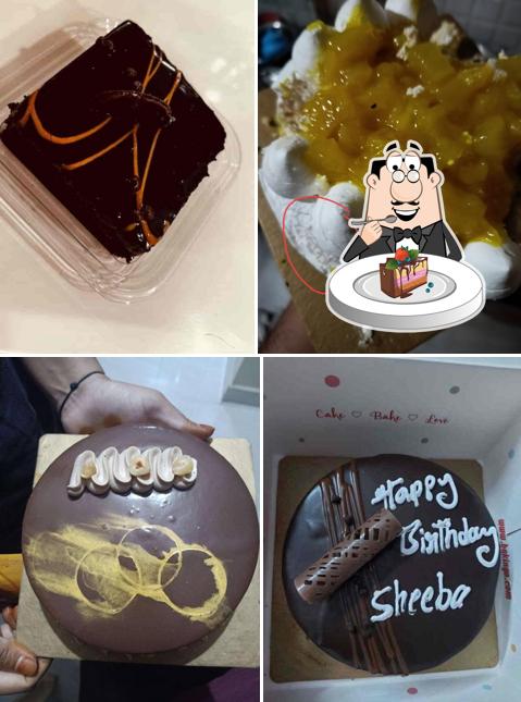 Chocolate cake at Bakingo