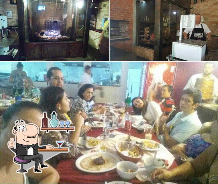 O interior do Costela na Brasa