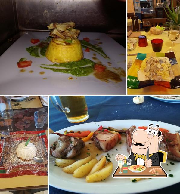 Platti al Hotel Ristorante La Bruceta