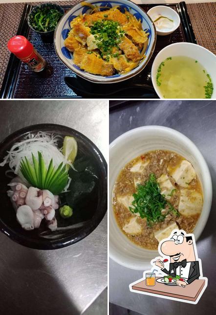 Food at Manami Japanese Restaurant