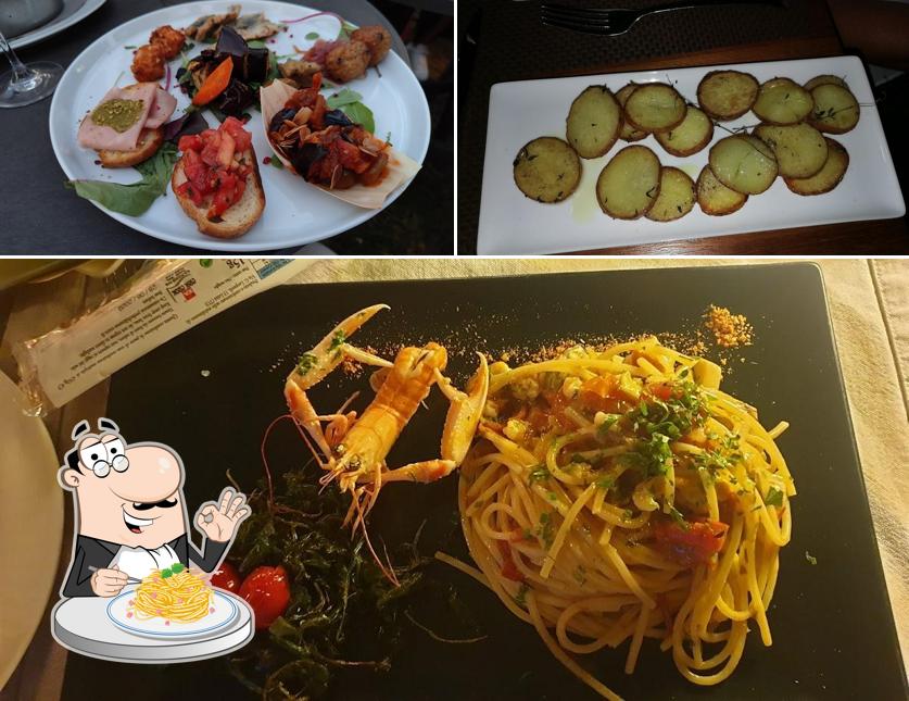 Spaghetti alla carbonara al Cafe 113 By Matranga
