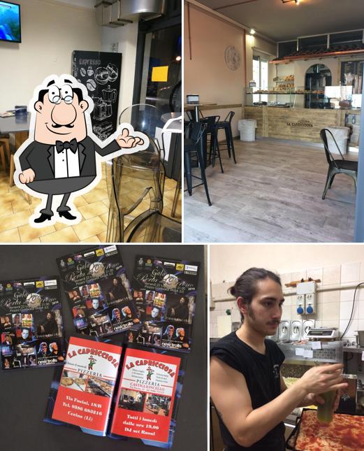 Gli interni di Pizzeria La Capricciosa Pizza al Taglio e da Asporto