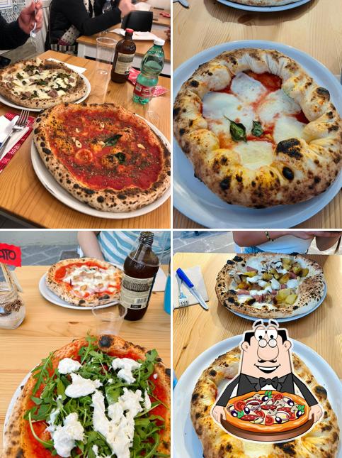 A Pizzeria Piccolo Tradizione Partenopea, puoi goderti una bella pizza