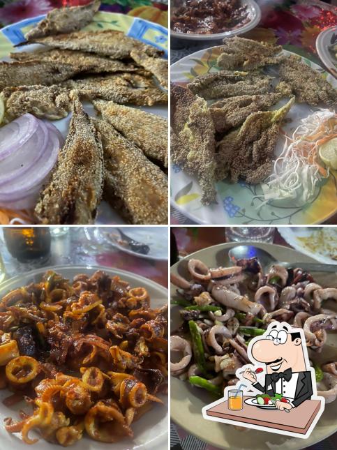 Food at Nevlle bar & restaurant