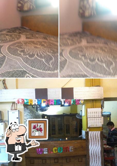 The interior of Punjab Azad Hotel & Restaurant