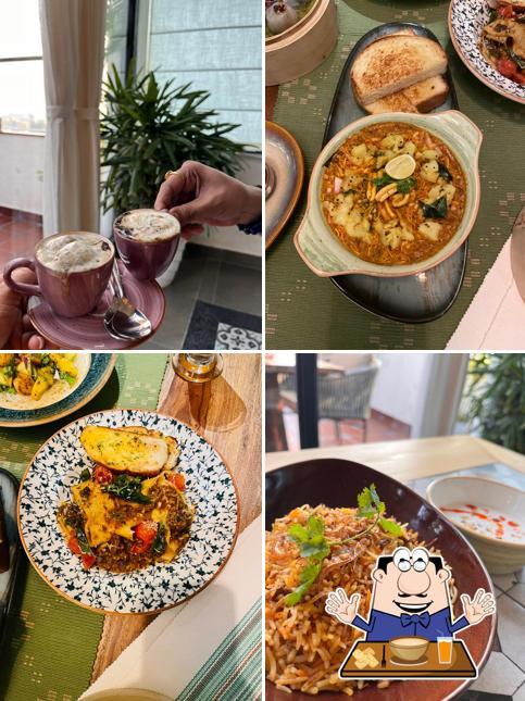 Food at Purple Basil