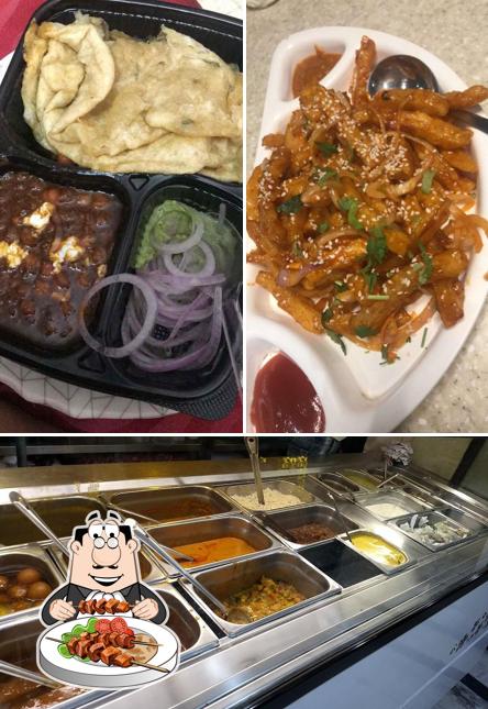 Food at Adish Restaurant