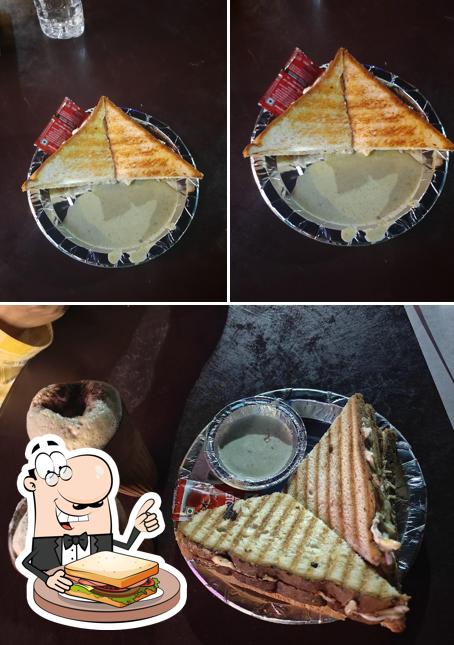 Grilled cheese sandwich at Avadh Foods