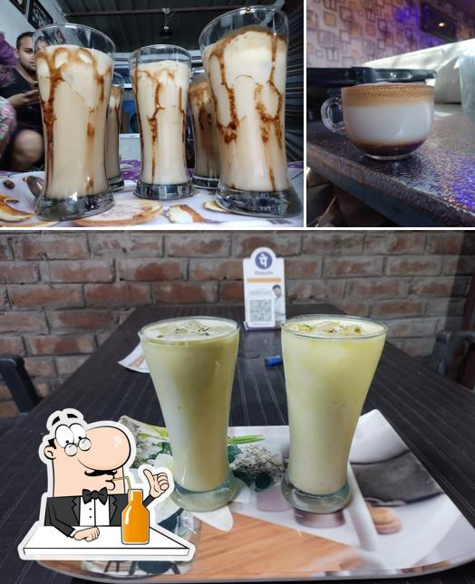 Enjoy a beverage at DADA CAFE