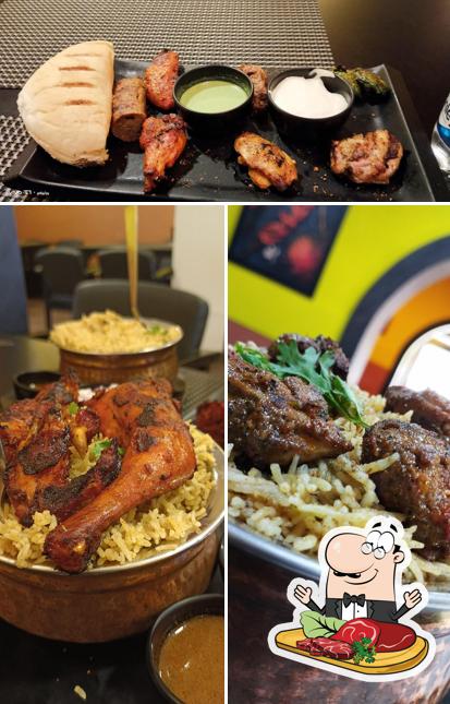 Get meat dishes at Kebabistaan Chidambaram