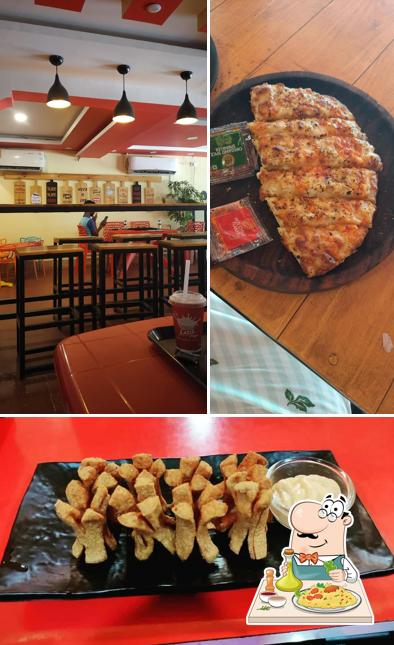 Meals at Laziz Pizza Canacona