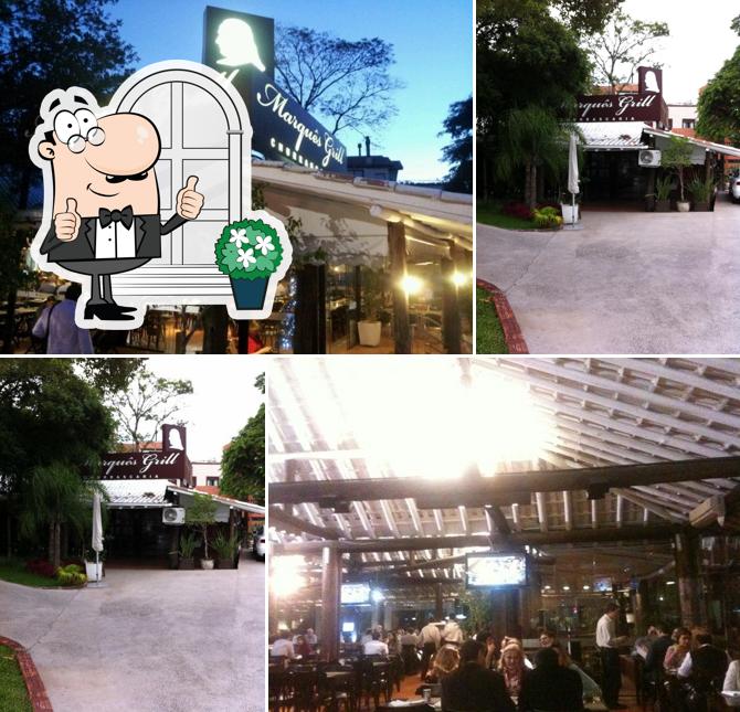 O exterior do Marquês Grill