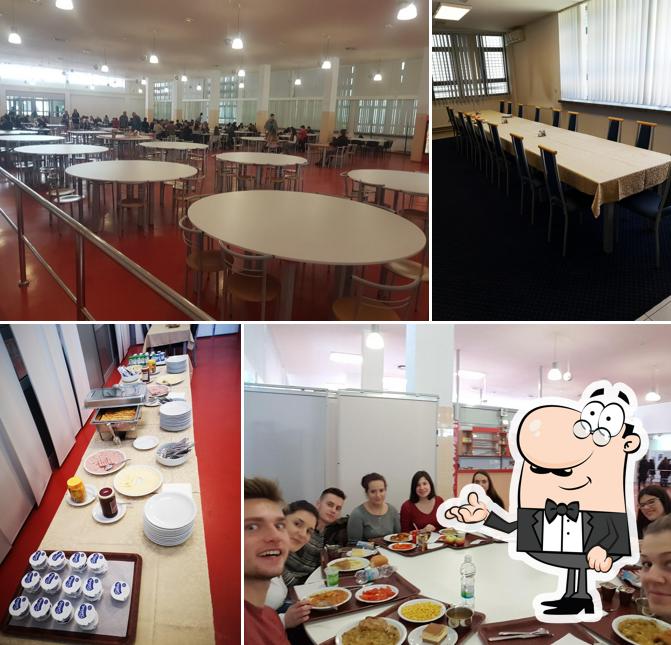 Dai un'occhiata agli interni di Studentski restoran Campus