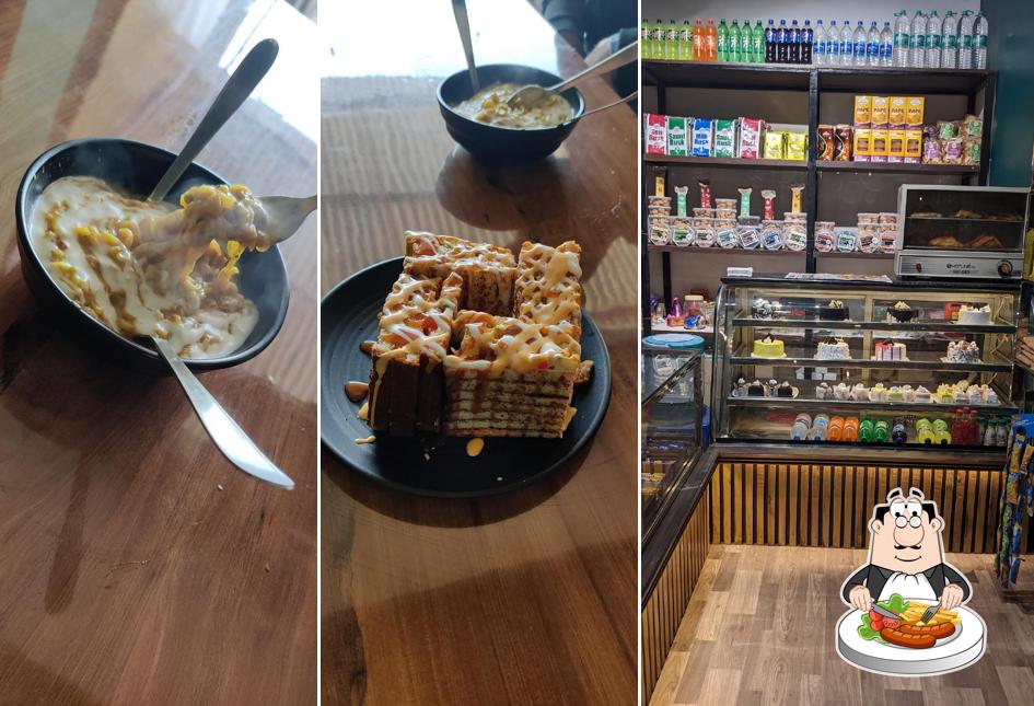 Food at The Baker's cafe