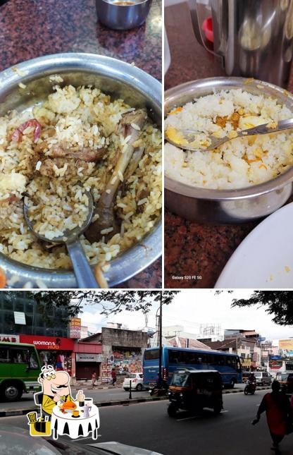 The image of food and exterior at Malabar Express