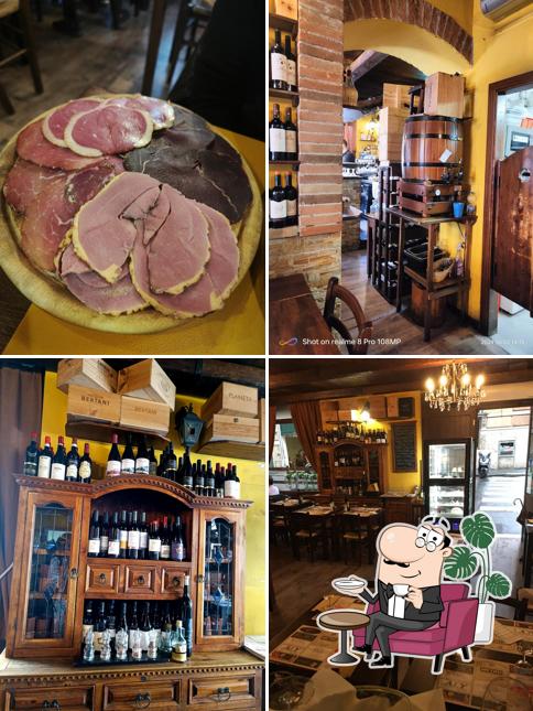 Gli interni di La Locanda in Centro
