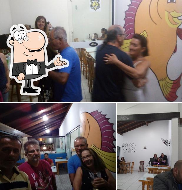 O interior do Doni Restaurante