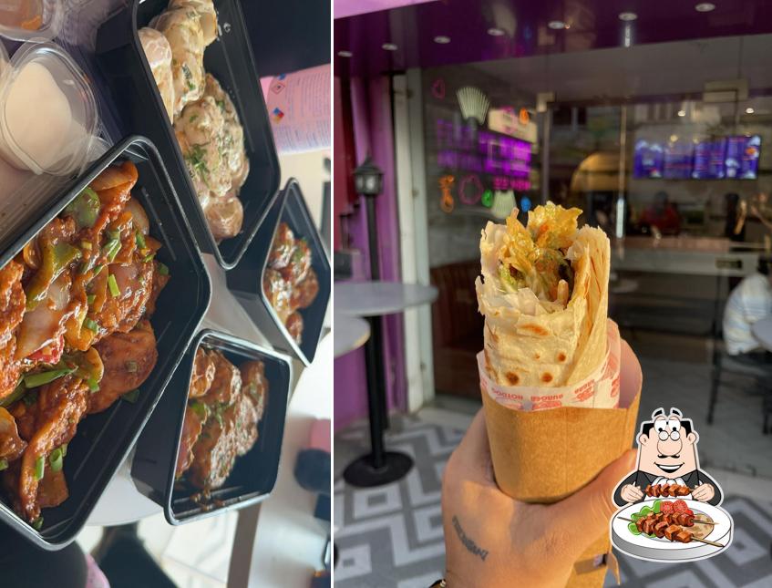 Food at Giri Momos Centre