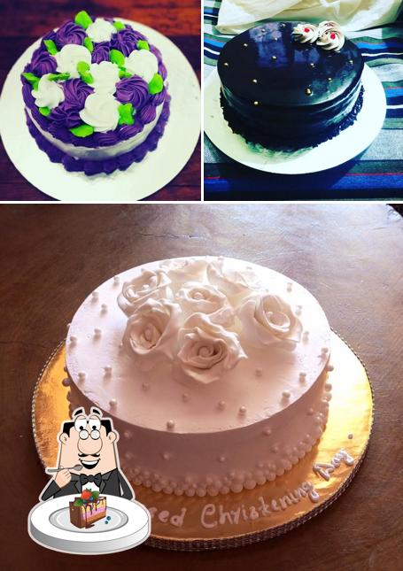 Chocolate cake at Jades Bakery & Cafe shop
