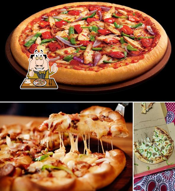 Get pizza at Laziz Pizza