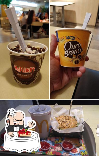 McDonald's provê uma variedade de pratos doces