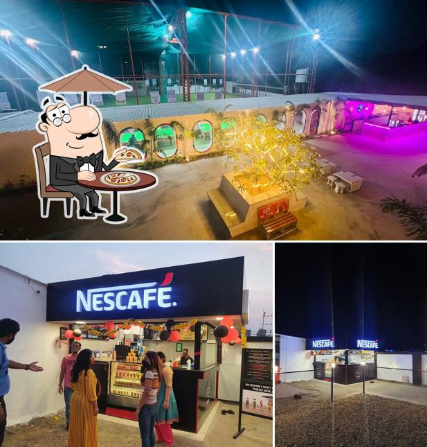 Check out how Nescafe looks outside
