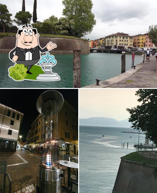 Goditi la vista dagli esterni di Caffè Carducci