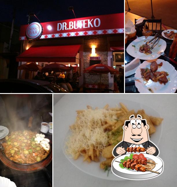 Platos en Dr. Buteko