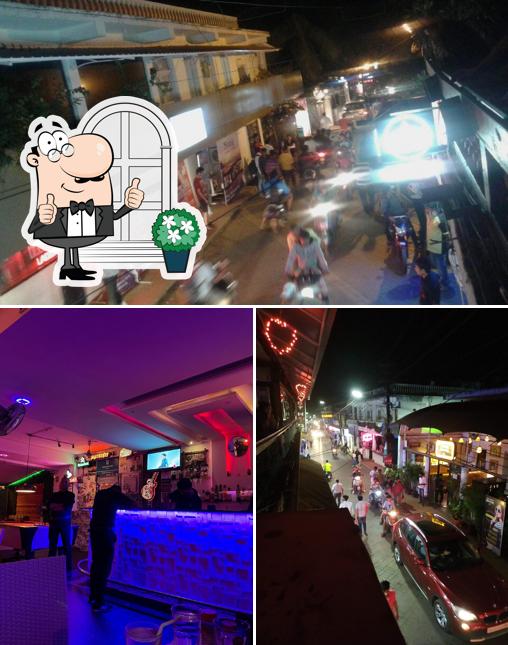 The image of Get High’s exterior and bar counter