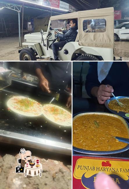 Among different things one can find food and exterior at Punjabi Haryana Dhaba