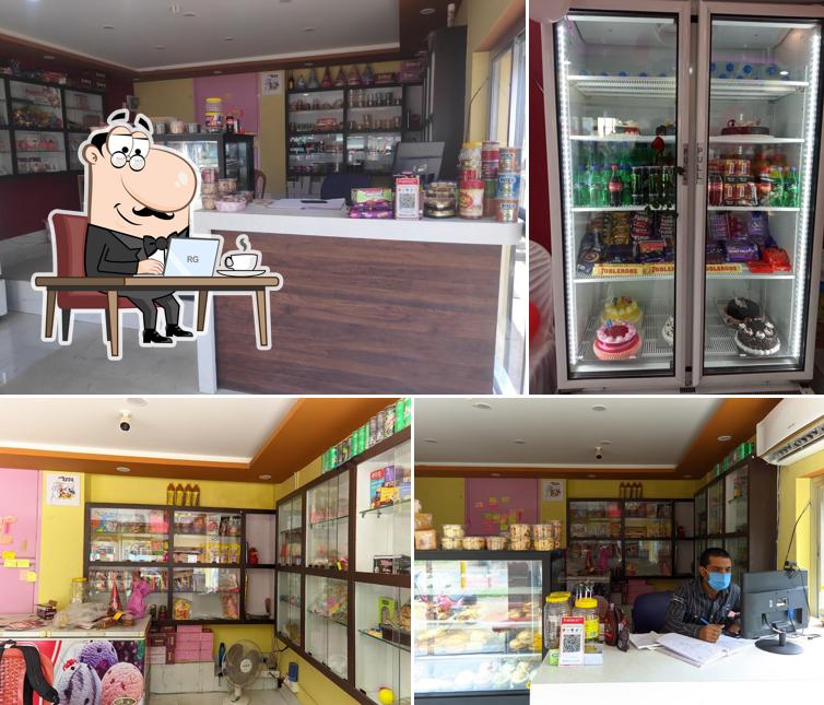 The interior of Bakes & Bites