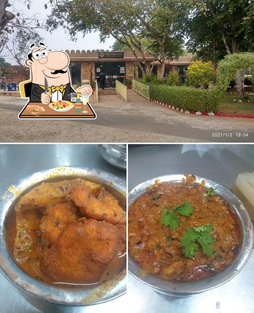 The photo of food and exterior at Fort View Cafe by MP Tourism